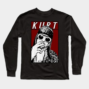 Vintage Retro Kurt Long Sleeve T-Shirt